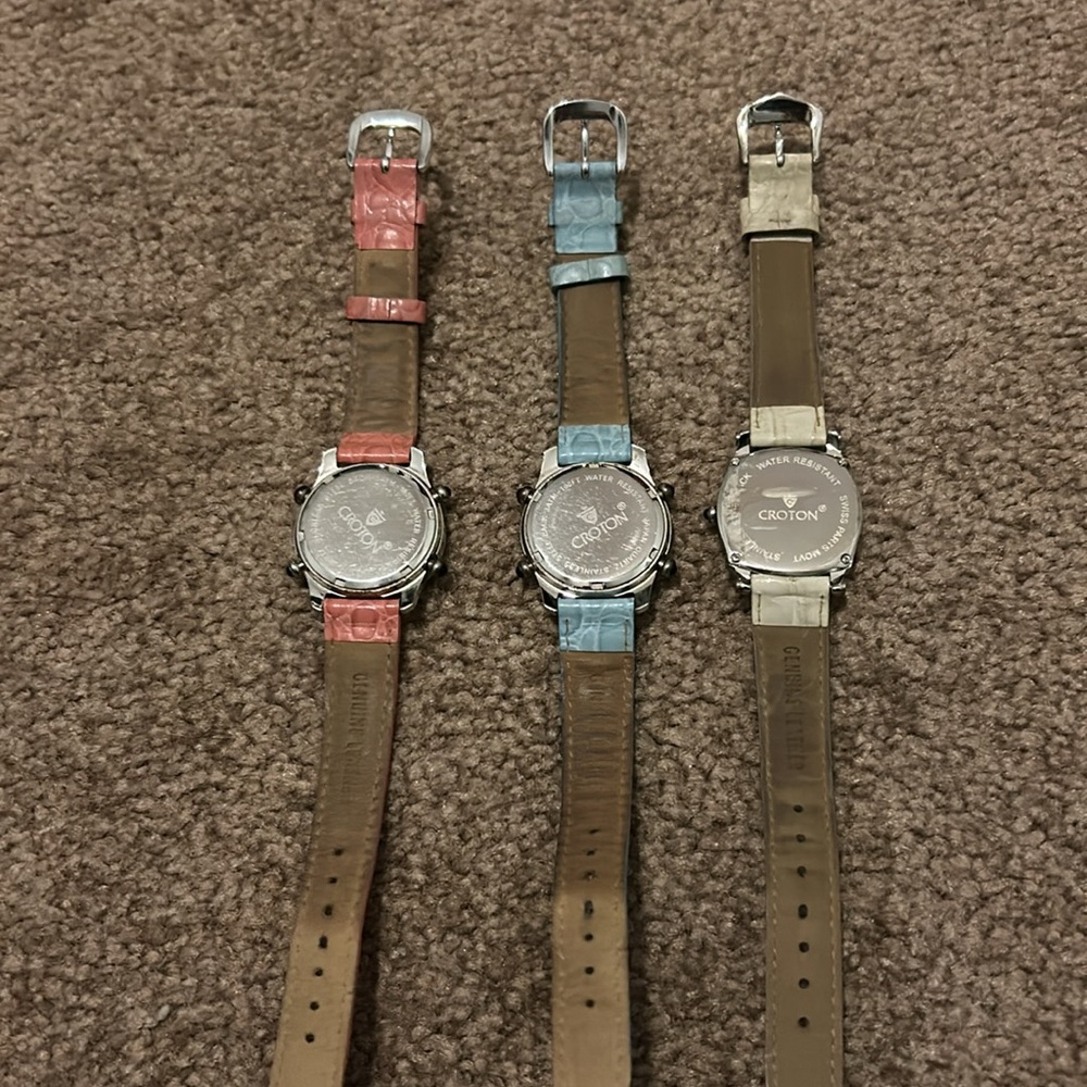 Set of 3 fashion watches - Picture 8 of 8